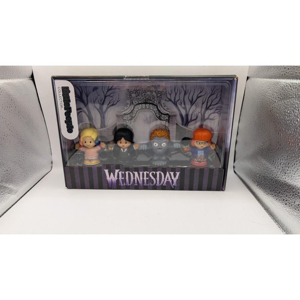 Brand New Sealed Fisher Price Little People Collectors Wednesday Netflix Series